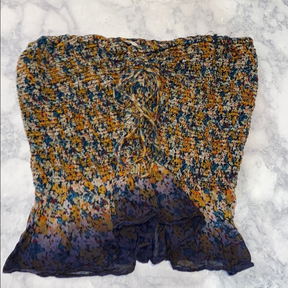 Free People One Handmade Fitted Tube Top